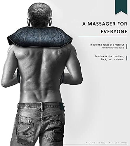 Mo Cuishle Father's Day Dad Gifts, Shiatsu Neck and Back Massager with Heat – Deep Kneading for Shoulder – Ideal Gift for Husband Men Women Mom Him Her – Perfect for Christmas, Mothers Day, Birthdays - Image 4