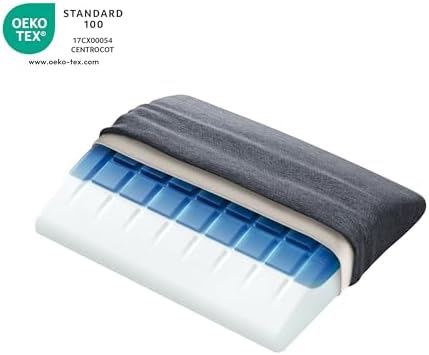 Technogel Lumbar Support Cushion for Car & Office Chair – Orthopedic Cooling Gel Back Support Pillow for Sciatica & Lower Back Pain Relief – Ergonomic Lumbar Pillow for Travel & Long Sitting Hours - Image 6