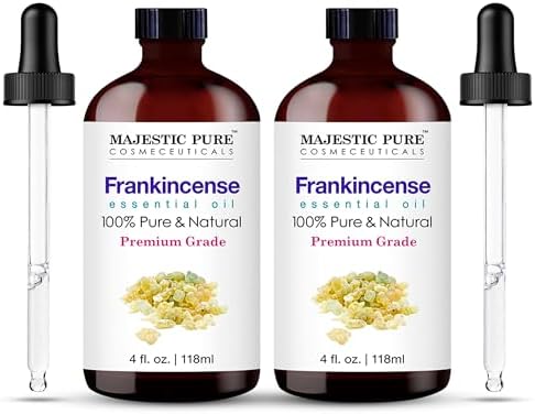 Majestic Pure Frankincense Essential Oil for Diffuser - 4 Fl Oz (Pack of 2) by BeautyandPersonalCare