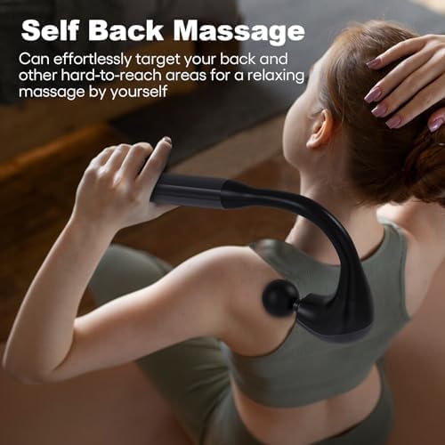 Fronnor Massage Gun Deep Tissue with Extended Handle Revolutionary U-Shaped Back Massager Body Massager for Neck,Shoulder,Leg - Image 2