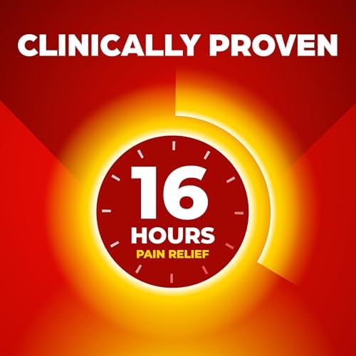 ThermaCare Portable Heating Pads for Muscle & Joint Pain Relief, 8 Count - Image 3