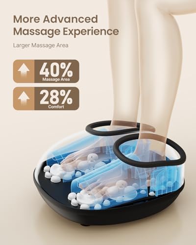 RENPHO Shiatsu Foot Massager with Heat & Remote, At-Home Foot Relaxation - Image 4