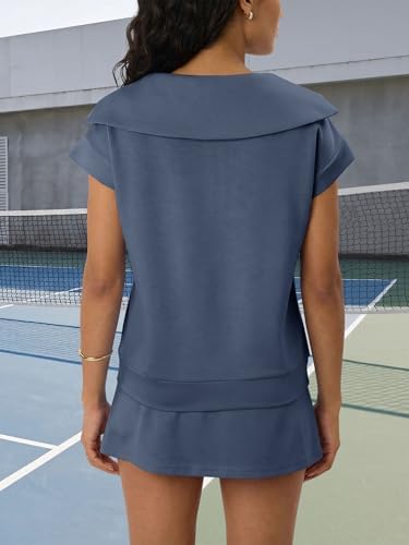StunShow Two Piece Skirt Set for Women Summer Outfits Workout Athletic Skort Sets Sweatsuits Matching Sets Women Clothing - Image 4