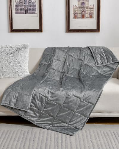 Topblan Weighted Blanket Twin Size 12lbs, 48 x 72 for Adults - Image 7