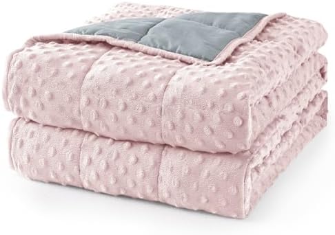 Mr. Sandman Weighted Blanket for Adults, Queen Size 20 lbs, 60 x 80 Inches by MrSandman