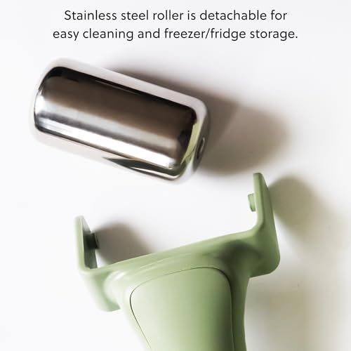 Ice Roller for Face & Body | Target Puffiness, Redness & Firm Skin | Stainless Steel Roller for Long-Lasting Cooling - Image 7