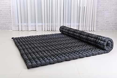 Leewadee Extra Wide Thai Roll Mat 75 x 57 inches Kapok Firm - Image 5