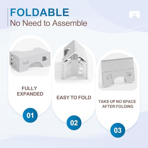 Foldable Toilet Stool Squat, 7 Inch Squatting Potty for Adults, Poop Stool - Image 6