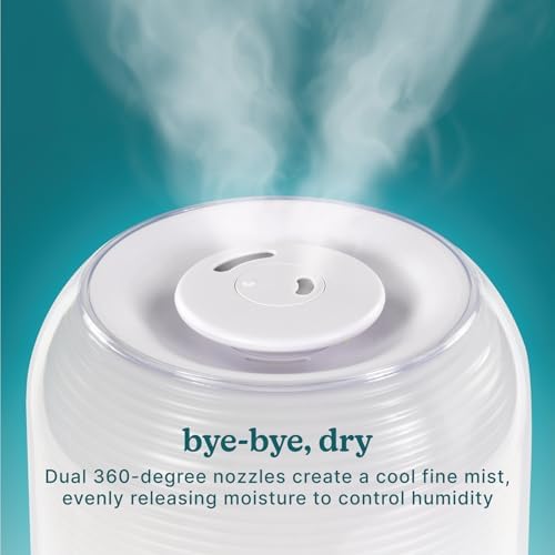 Homedics Ultrasonic Cool Mist Humidifier, Top-Fill 3L Water Tank - Image 5