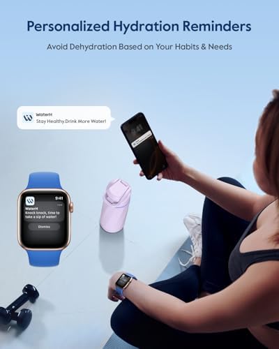 WaterH BOOST Smart Water Bottle Tracker with Reminder to Drink Water, 24oz - Image 3