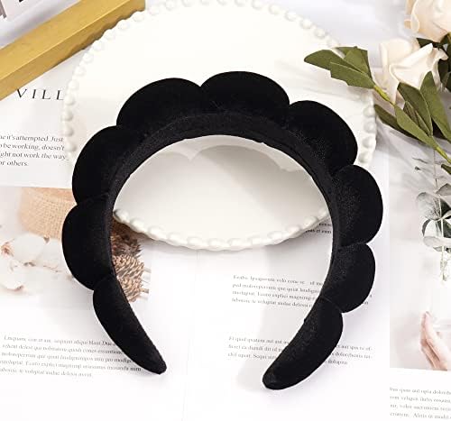 Ayesha Spa Headband for Washing Face Makeup Skincare Soft Sponge Hair band - Image 4