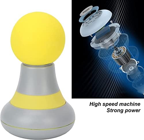 Mini Massage Gun, Portable Mini Massager USB Charging Electric Handheld Personal Massager with 6 Speed Vibration, Deep Tissue Muscle Massager Fascia Gun for Relaxation Muscles Relief Pain (Green) - Image 4