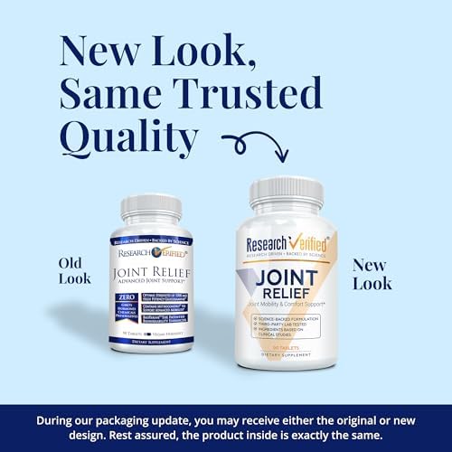Research Verified Joint Support - Glucosamine, MSM, Turmeric, Boswellia, BioPerine - Vegan - 270 Capsules - 3 Month Supply - Image 2