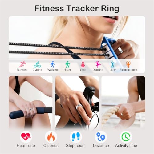 Smart Ring for Women Men, Sleep Activity Health Tracking Ring - Image 5