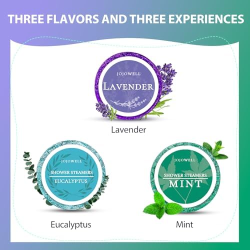 Shower Steamers Aromatherapy -12 Pack Birthday Gifts for Women Men, Shower Bombs with Essential Oils, Eucalyptus for Shower, Nasal Relief, Self Care Home Spa Chrismtas Gifts for Women Men Mom - Image 3