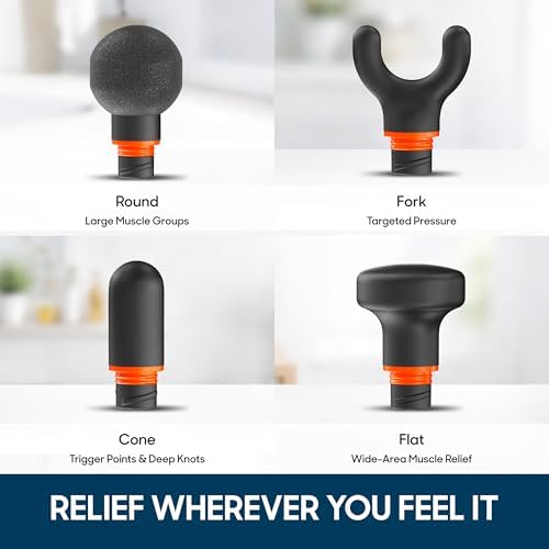 Sharper Image Powerboost Core Mini Percussion Massage Gun, 2026 Version - Image 6
