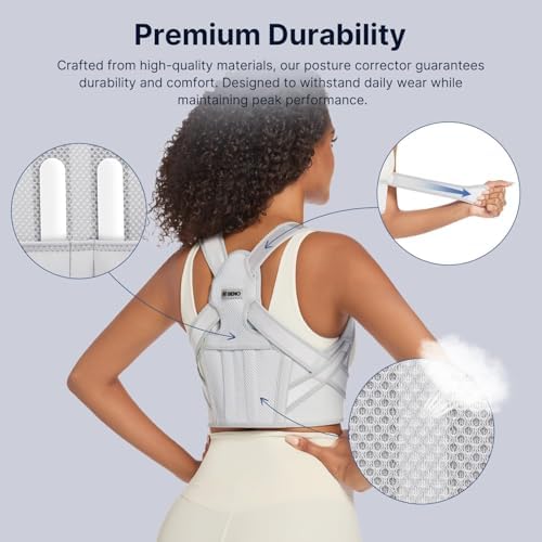 Fit Geno Posture Corrector for Women Lite, Upper Back Brace for Slouching - Image 5
