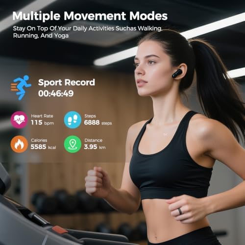 Smart Ring for Women & Men, Health Tracker Ring, Fitness Tracker Ring - Image 5