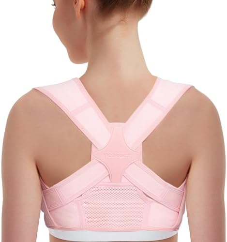 Vicorrect Posture Corrector for Women and Men: Adjustable Brace Straps for Upper Back Pain Relief and Shoulder Support by VICORRECT