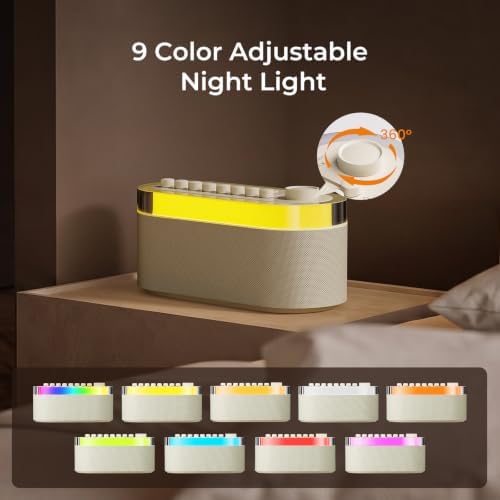 Portable Bluetooth Speaker, 10W HD Sound，9 Adjustable RGB Modes - Image 5
