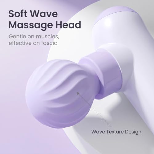 Mini Massage Gun, Silent Brushless Motor Ultra-Quiet Pocket Sized Percussion Muscle Massager, Powerful Rechargeable Fascial Gun for Athletes Back Pain Relief, Ideal for Home Office Travel - Image 6