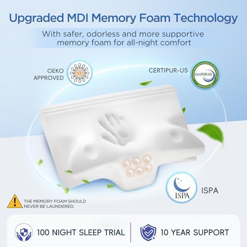 Ergonomic Cervical Neck Pillow for Neck Pain Relief - Image 2