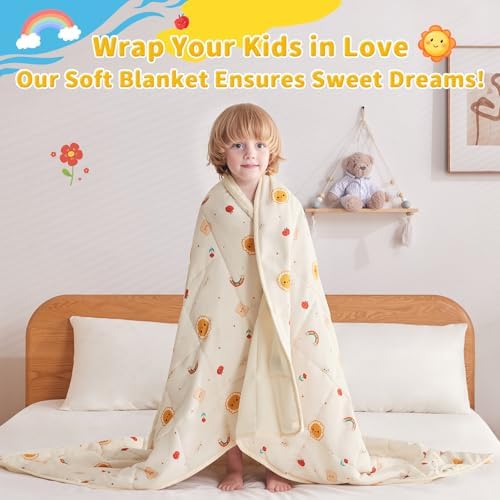 anfie Weighted Blanket(40"x60" 10lbs) Weighted Blanket Cooling Blanket for Resting,Throw Size Breathable Blanket with Premium Glass Bead(Beige Sun) - Image 3