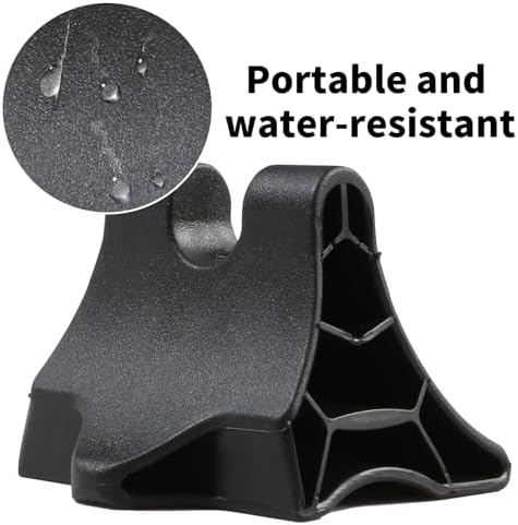 Trigger Point Massage Tool, Handheld Deep Tissue Manual Massager for Neck, Shoulders, Back & Feet, 3-Edge Pressure Point Design, Portable (Black) - Image 3