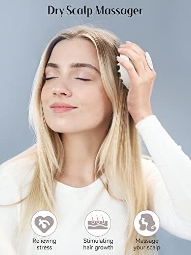 HEETA Scalp Massager Hair Growth Scrubber for Dandruff Removal Hair Care - Image 4
