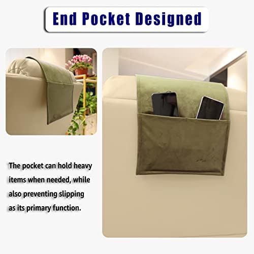 Non-Slip Head Pillow for Recliners - Neck Support Cushion with Velvet Cover for Pain Relief at Home, Office and Travel (Camel) - Image 6