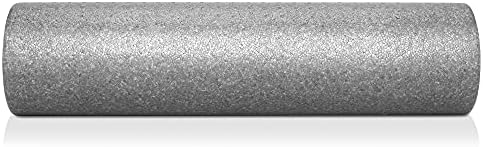 Philosophy Gym 24" High-Density Foam Roller for Exercise, Massage, Muscle Recovery - Round, Gray - Image 2