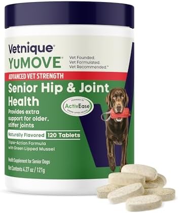 YuMOVE Advanced Vet Strength Senior Dog Hip & Joint Supplement, 120ct by YuMOVE