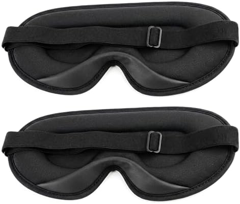 1/2 Pack Sleep Masks Women Men Soft Eye Mask for Sleeping by ToRhine