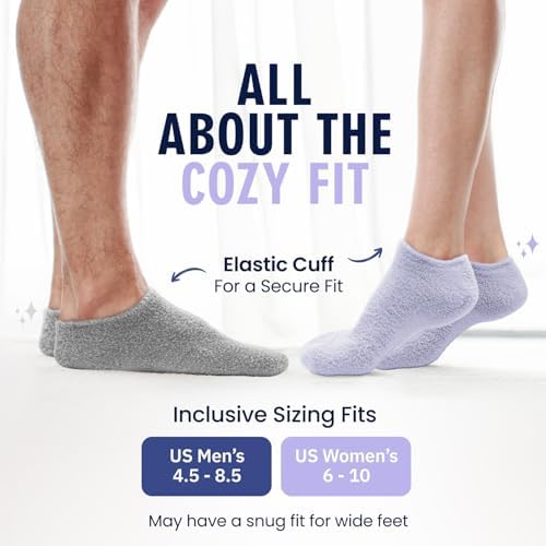 Dr. Frederick's Original Moisturizing Gel Socks, Lilac Leisure, 1 Pair - Image 5