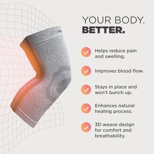 Incrediwear Knee Sleeve – Knee Braces for Knee Pain, Joint Pain Relief, Swelling, Inflammation Relief, and Circulation, Knee Support for Women and Men - Image 3
