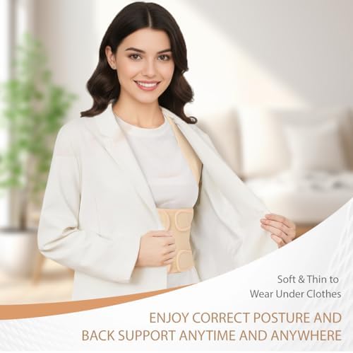 Posture Corrector for Women and Men, Adjustable Full Back Brace - Image 6