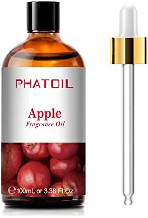 PHATOIL Apple Fragrance Oil for Diffuser Aromatherapy 3.38FL.OZ by PHATOIL