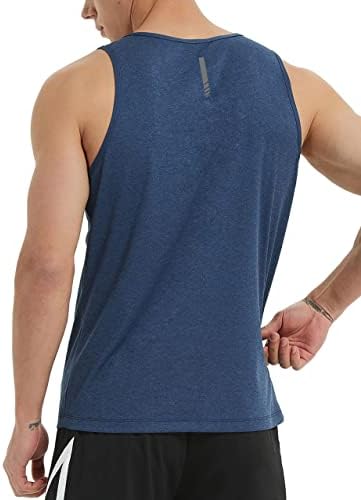 EZRUN Men's Quick Dry Workout Tank Top UPF 50+ Sweat-Wicking Gym Shirt - Image 3
