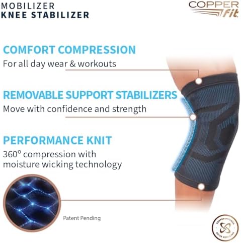 Copper Fit Mobilizer Knee Sleeve - 2XL - Image 4