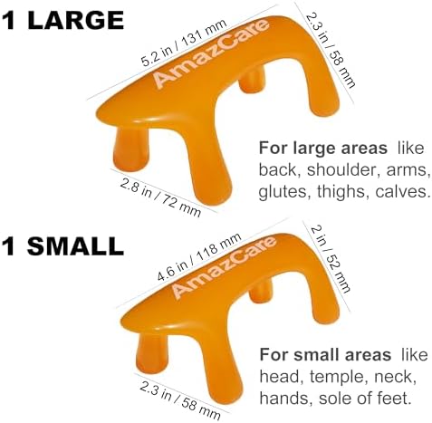 Trigger Point Massage Tool for Full Body Use. 2 Pack. - Image 3