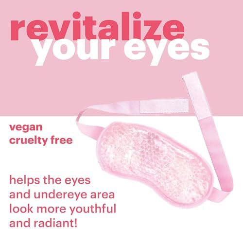 Eye Gel Mask by Afterspa, Preppy Skincare, Spa Self Care Gifts for Women, Facial Skin Care Products, Vegan and Cruelty Free, Pack of 6 - Image 3