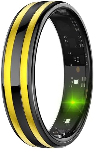 Yihou Smart Ring for Men Women, Health & Fitness Tracker, Ultra-Thin 6.3mm by Yihou