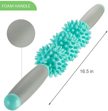 Coolife Fascia Muscle Roller, Cellulite Massager, Fascia Roller Stick - Image 2