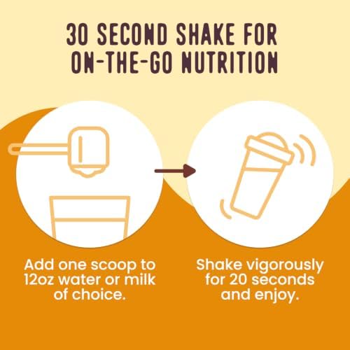 FlavCity All in One Protein Shake Powder, Pineapple Coconut - On the Go Meal Alternative + Collagen Peptides, Reishi & Cordyceps - Focus, Skin, Hair & Joint Support - 100% Grass Fed Whey, 20 Servings - Image 5