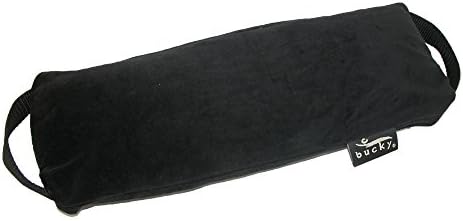Bucky Baxter Ergonomic & Supportive Adjustable Lumbar Pillow, Black, One Size,Cotton - Image 3