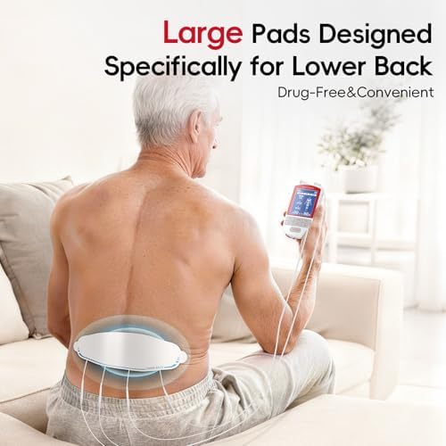 Comfytemp 3-in-1 TENS Unit with Large Back Pad, Pain Relief & EMS&User Mode - Image 3