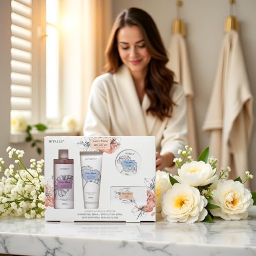 Spa Gift Basket for Women & Men, Face Skin Care Set, Bath & Body Set, Self Care Hydrating Pamper Kit, Bath Bomb, Birthday, Christmas, Valentines, Mother Day, Anniversary Spa Travel Set Holiday Gift - Image 5