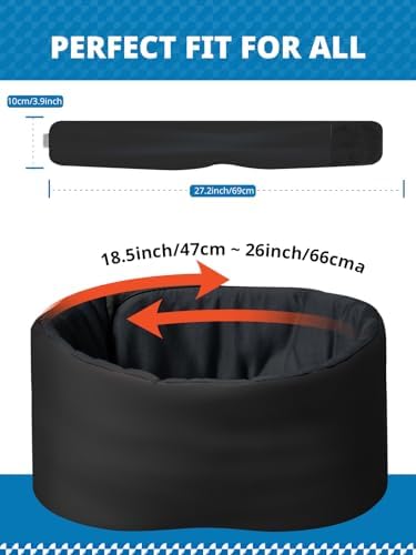 SARISUN Eye Mask for Side Sleepers, Wrap-Around Light Blocking Sleep Mask - Image 5