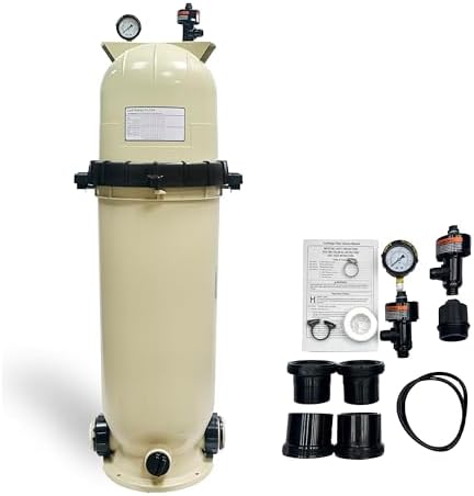 EC-160317 Cartridge Pool Filter,100 sq ft‌100GPM Fit for Pentair CC150 by Unknown