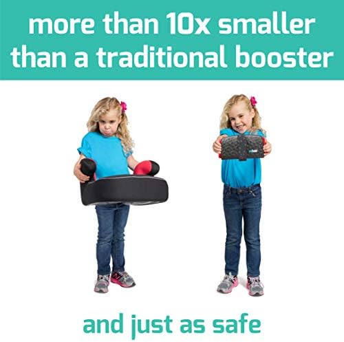 New Mifold Comfort Grab-and-go Car Backless Booster Seat-Compact and Portable for Every Day, Carpooling, Travel, Ocean Blue - Image 3